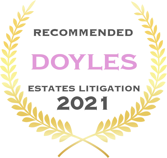 Estates Litigation - Recommended - 2021